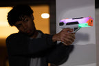 LaserX Ultra NXT Blasters Battery Operated, Advanced Home Laser Tag System Designed for Interactive Play, Includes Two
