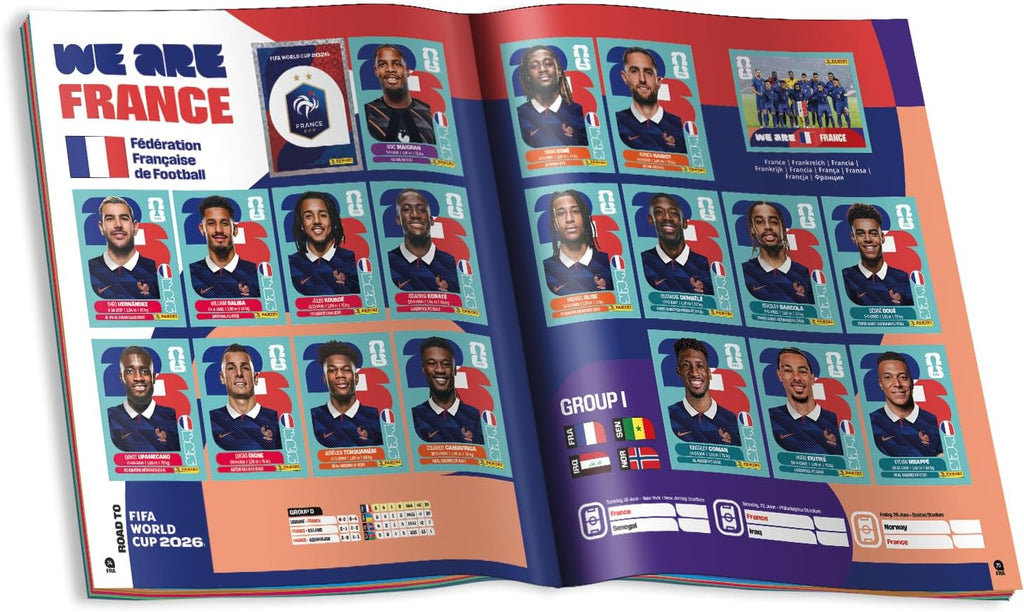 Panini FIFA World Cup 2026 Sticker Album, Multicolor
