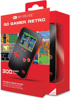 My Arcade Go Gamer Portable - Handheld Gaming System - 300 Retro Style Games - Battery Powered - Full Color Display