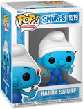 Funko Funko POP! TV: Papa Smurfs - Handy Papa Smurf - SMURFS - Collectable Vinyl Figure - Gift Idea - Official Merchandise to