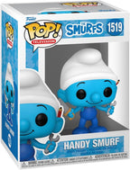 Funko Funko POP! TV: Papa Smurfs - Handy Papa Smurf - SMURFS - Collectable Vinyl Figure - Gift Idea - Official Merchandise to