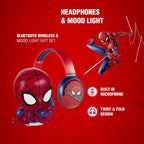 Marvel Spider-Man Soft Touch Light with Bluetooth Headphone