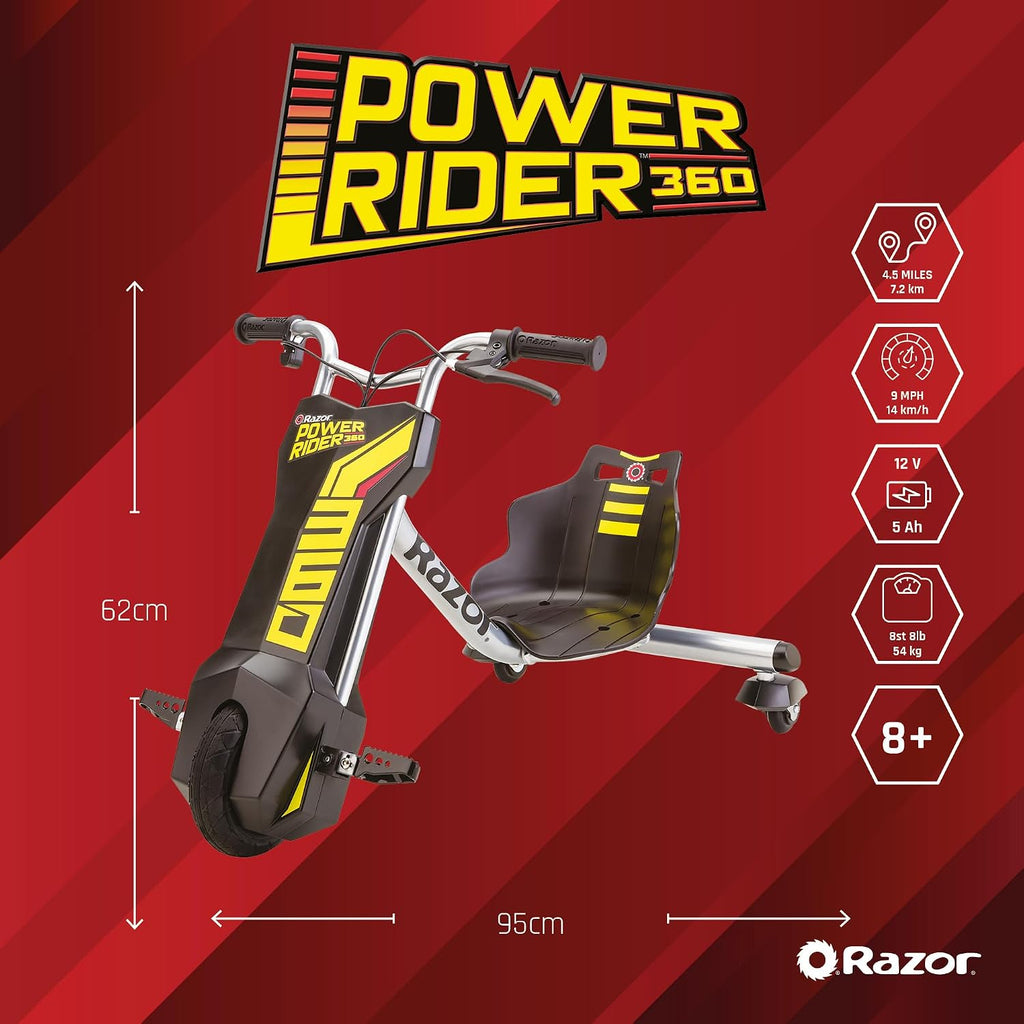 Razor PowerRider 360 for Kids Ages 8+