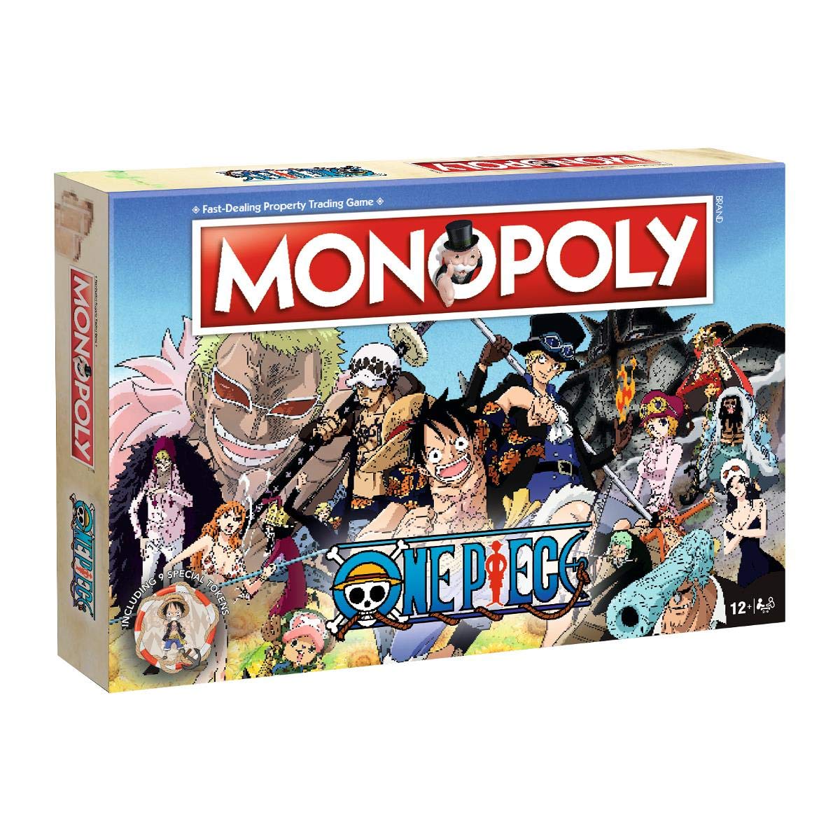One Piece Monopoly Board Game For 2-8 Players One Piece Single