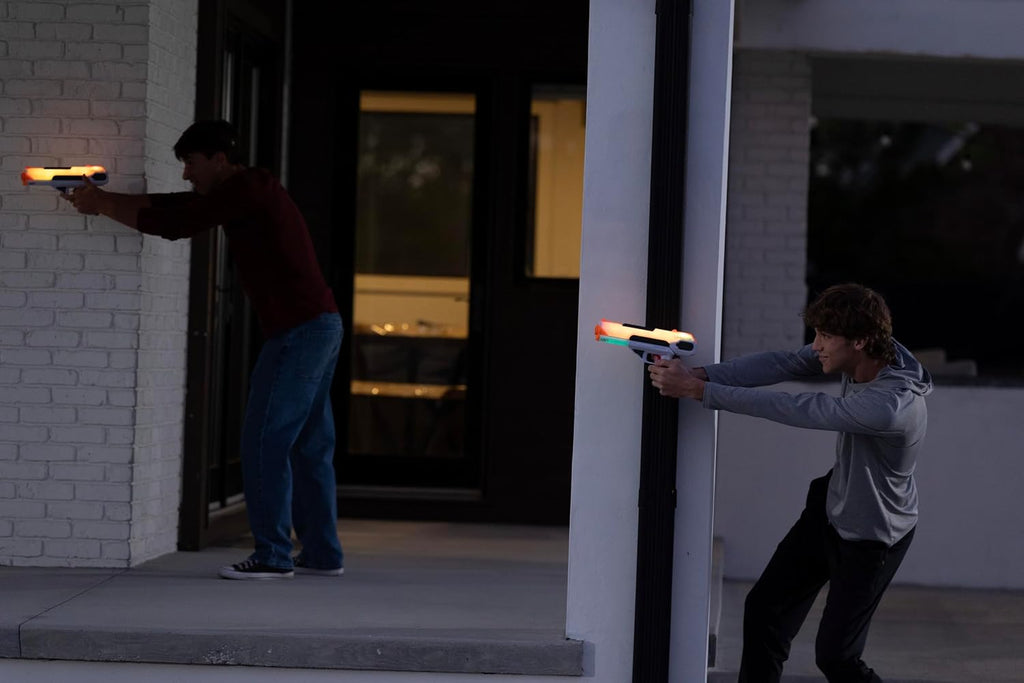 LaserX Ultra NXT Blasters Battery Operated, Advanced Home Laser Tag System Designed for Interactive Play, Includes Two