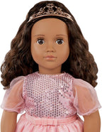 Our Generation Doll w/Princess Dress, Doll with Pink Gown & Tiara Estrella