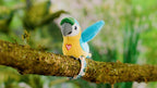 Blue Parrot - Interactive Talking Plush Bird Toy for Kids Repeats Words Sings and Flaps Wings Rechargeable Educational