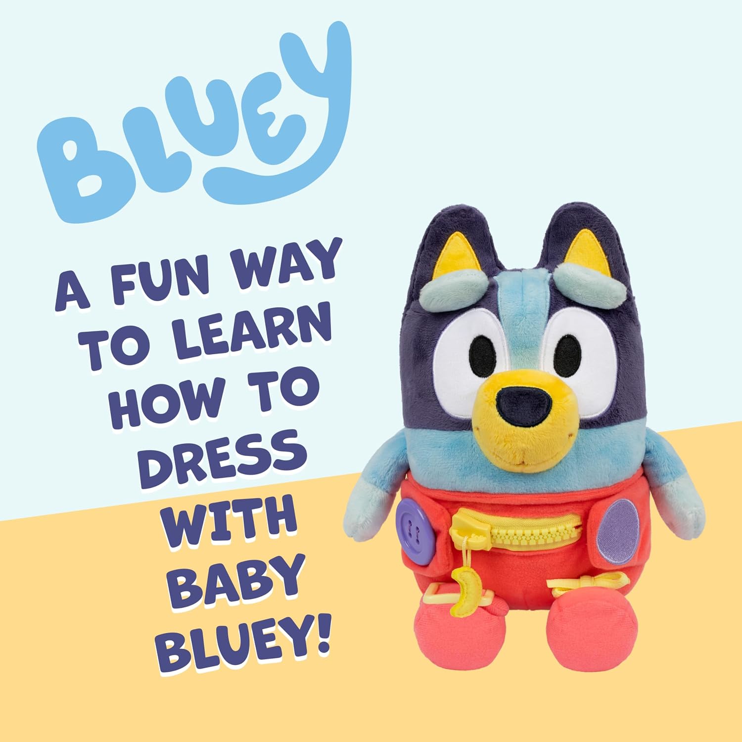 Bluey S13 Plush Dress & Play Baby
