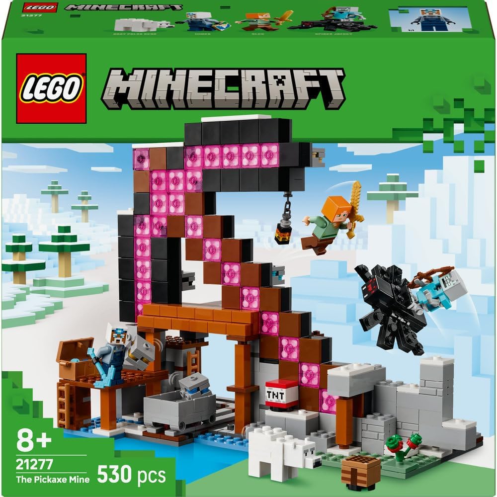 LEGO Minecraft The Pickaxe Mine 21277