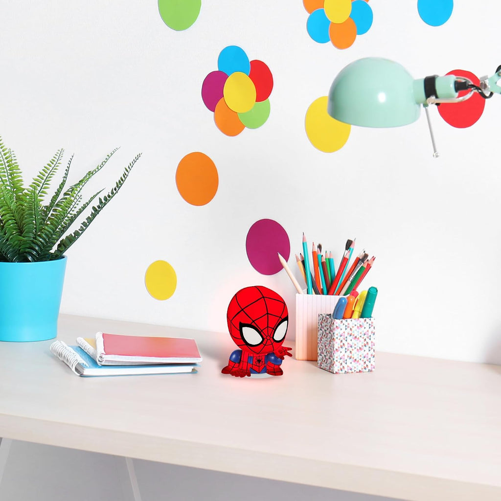 Marvel Spider-Man Soft Touch Light with Bluetooth Headphone