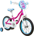 Spartan Chrome Sparkle Girls Bicycle with Training Wheels
