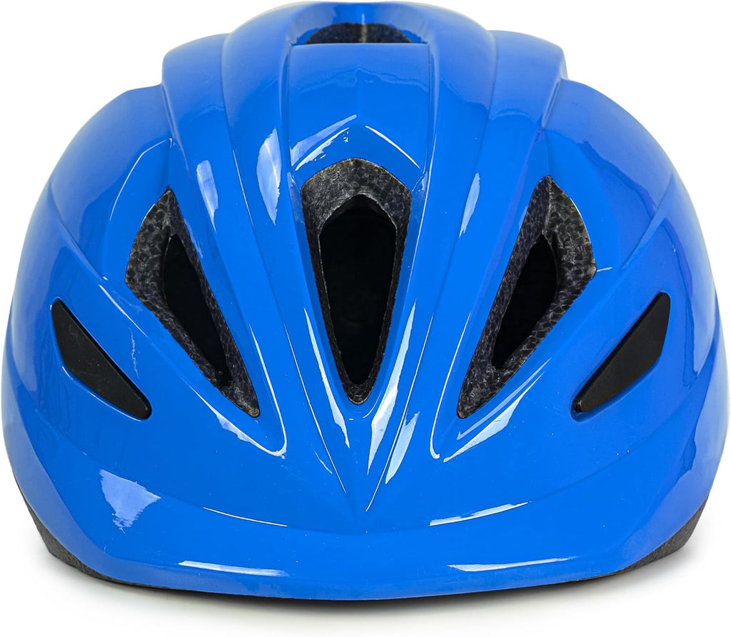 Spartan Kids Helmet in Blue for Ages 3-6 | Small Size 50-54cm | Bike, Scooter & Skate Safety Gear | Lightweight Shell