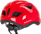 Spartan Kids Helmet in Red for Ages 3-6 | Small Size 50-54cm | Bike, Scooter & Skate Safety Gear | Lightweight Shell