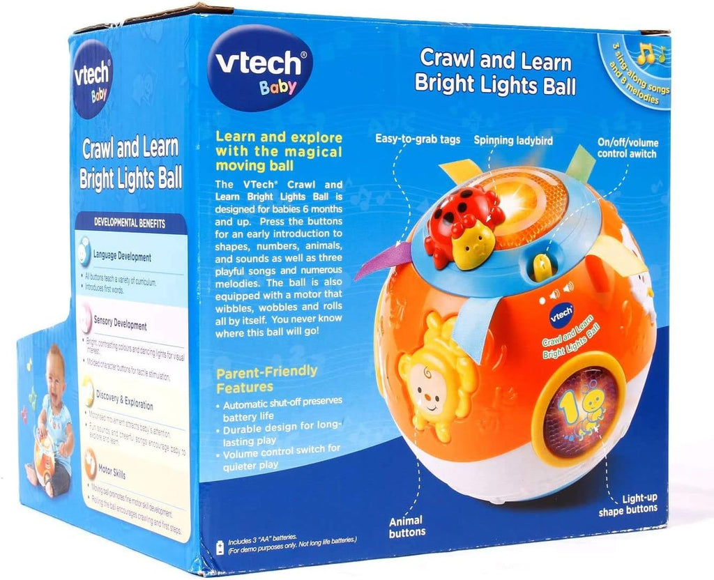 VTech CRAWL AND LEARN BRIGHT LIGHT BALL