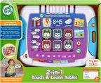 Leapfrog 2-in-1 Touch & Learn Tablet For Ages 2Years+
