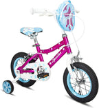 Spartan Chrome Sparkle Girls Bicycle with Training Wheels