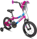 Spartan Chrome Sparkle Girls Bicycle with Training Wheels