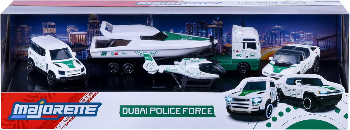 Majorette Dubai Police Force Pack Die Cast