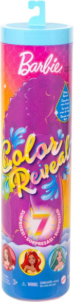 Barbie Doll, Color Reveal Rainbow Mermaid Series with Fin, Cuffs and Crown