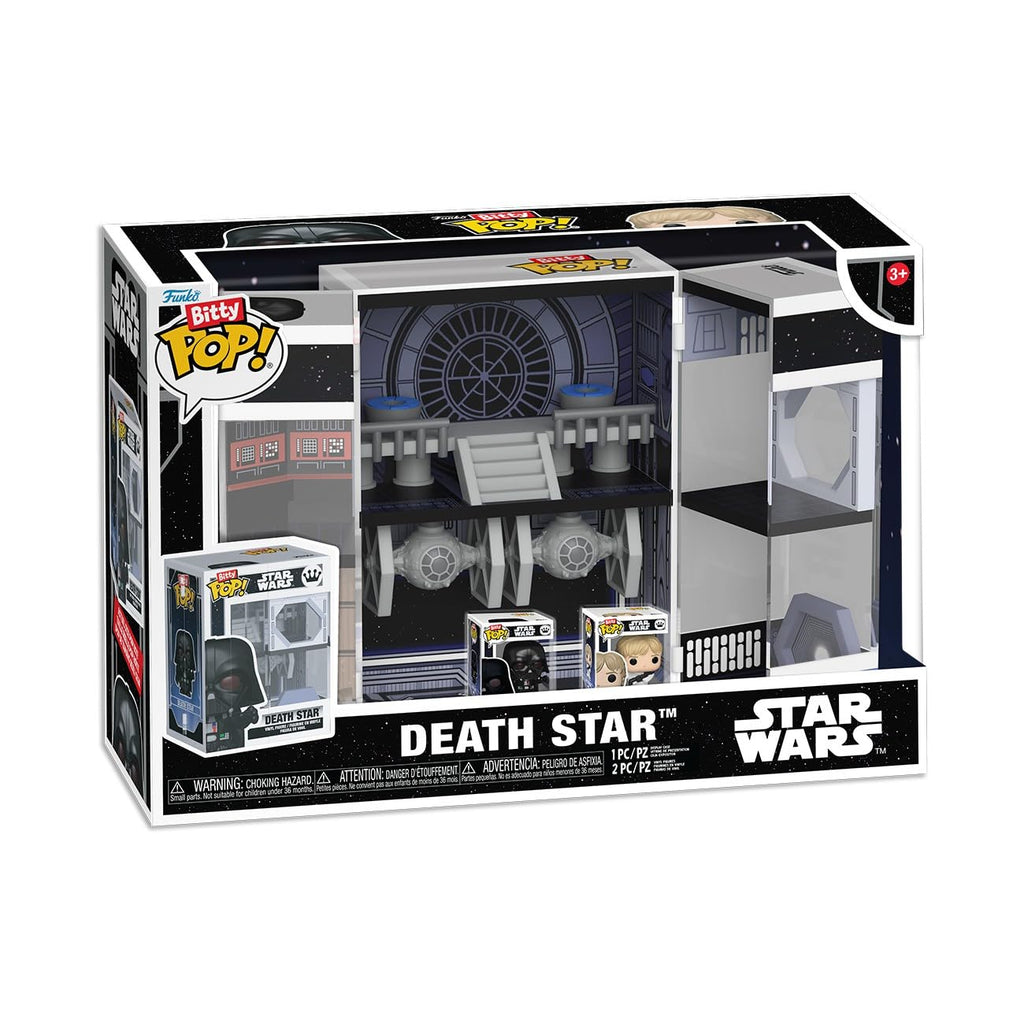 Funko Star Wars Death Star Bitty POP! Box with Darth Vader & Luke Skyw