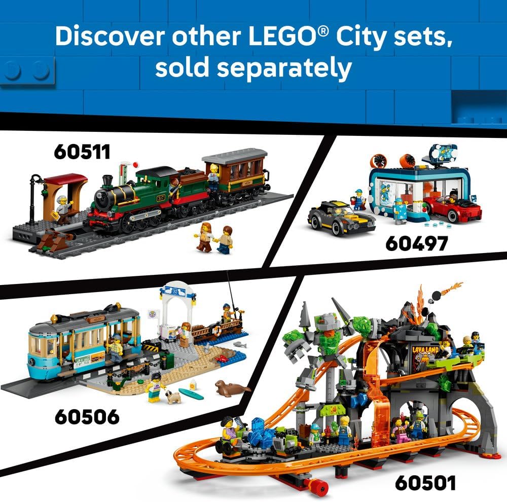 LEGO City Pizza Delivery Experience with Vehicles 60496