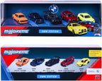 Majorette BMW Giftpack 5 Metal Cars 7.5 cm Set of 5 BMW Vehicles with 2 Exclusive Models