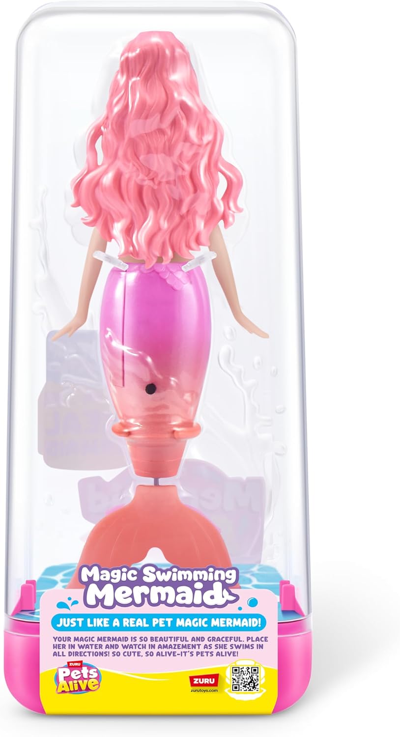 Pets Alive Water Activated Swimming Mermaid