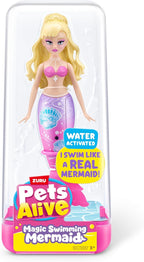 Pets Alive Water Activated Swimming Mermaid