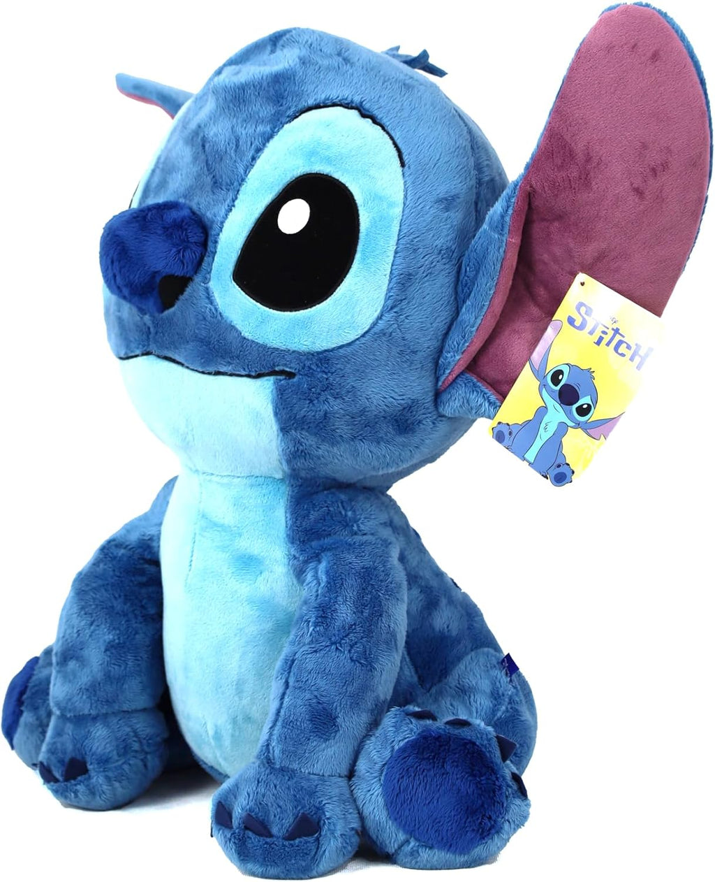 Disney Plush Core Stitch 20-Inch, Detailed Stitch Plush Sculpturing With Embroidered Features, Plush, Soft Toy Stuffed
