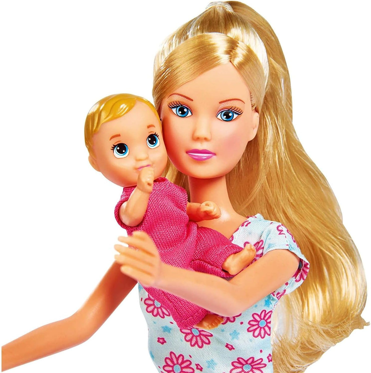 Simba 105736350 Steffi Love Baby World Puppe Doll, light, Piccolo, Pink
