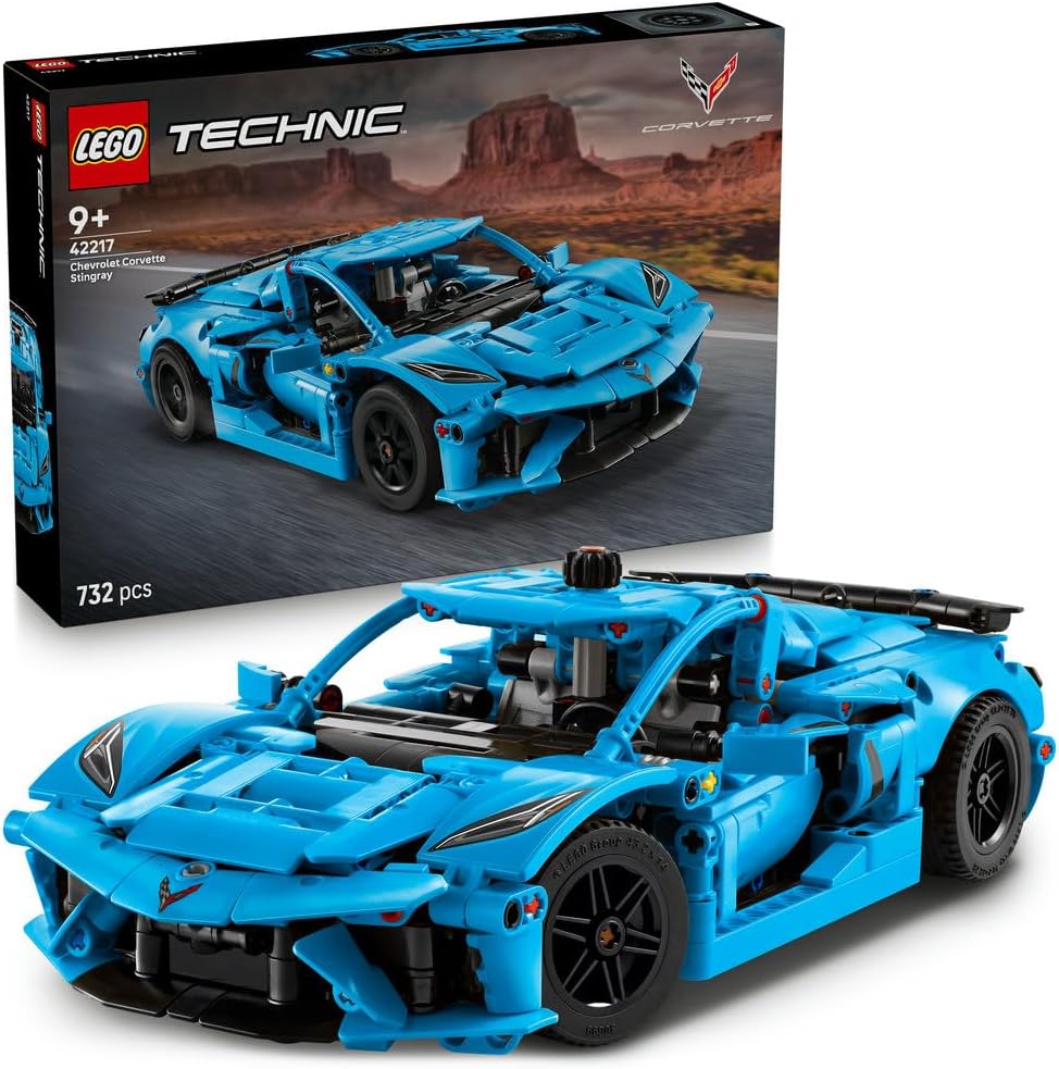 LEGO Technic Chevrolet Corvette Stingray Blue 42217