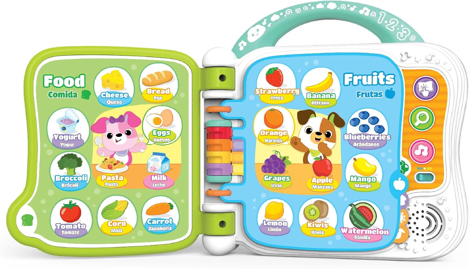 110 Bilingual Learning Book - First Words 12M+