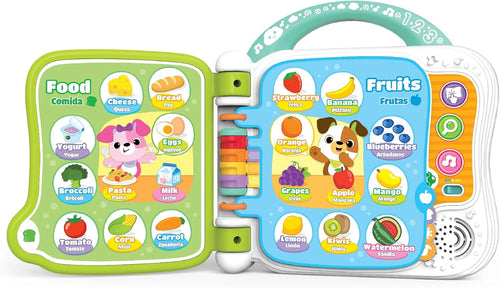 110 Bilingual Learning Book - First Words 12M+