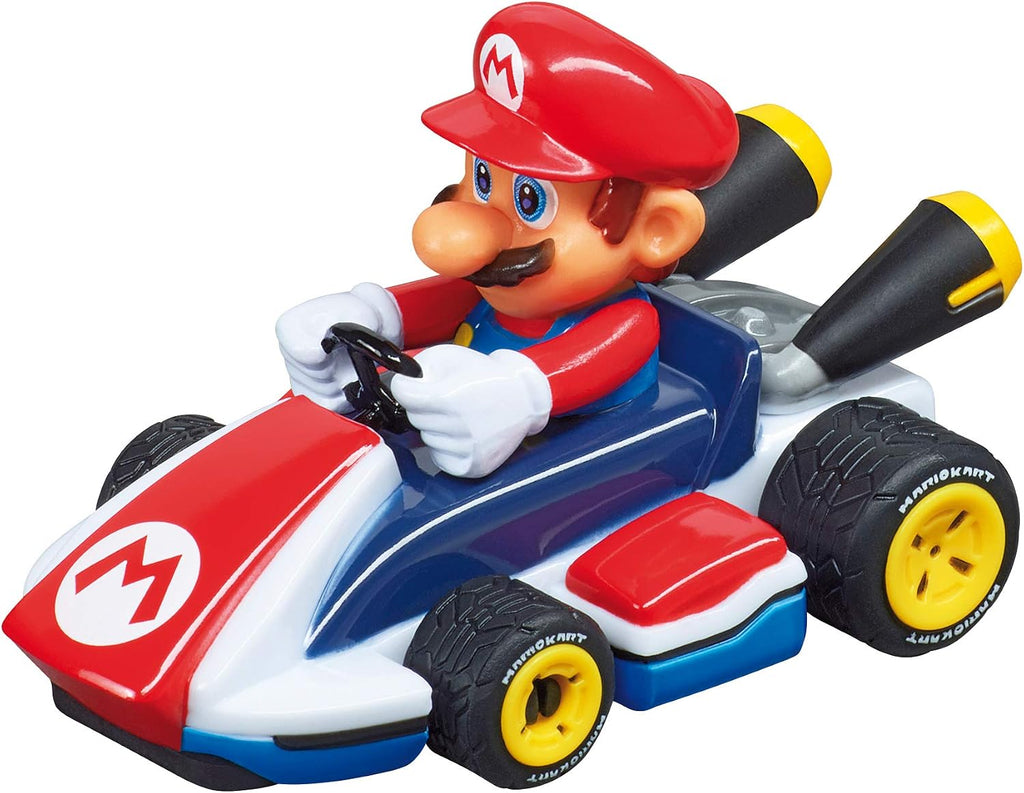 Carrera FIRST Mario vs Luigi Slot Car Racing Set (2.4m) I Battery