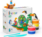 HEY CLAY Birds Set - Colourful Modeling Air Dry Clay for Kids - Air Dry Clay Kit 15 cans