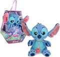 IMC Toys BABY PAWS Stitch Interactive Plush with Sound Function when Opening and Closing