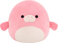 Squishmallows Original 14in Morlai the Coral Manatee - Official Jazwares Plush (Large)