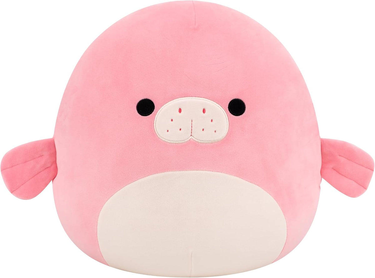Squishmallows Original 14in Morlai the Coral Manatee - Official Jazwares Plush (Large)