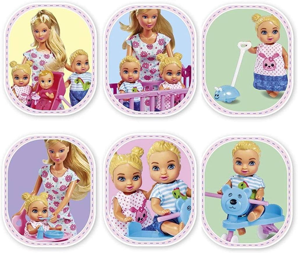 Simba 105736350 Steffi Love Baby World Puppe Doll, light, Piccolo, Pink