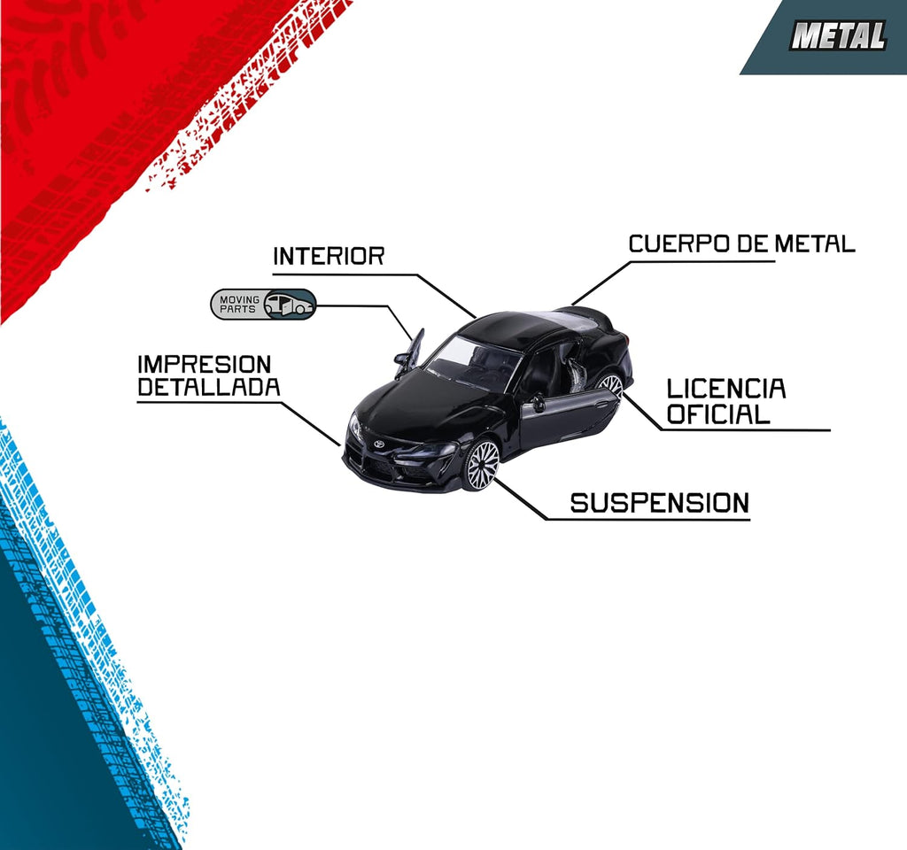 Majorette Car Set Black Edition (5 Cars)