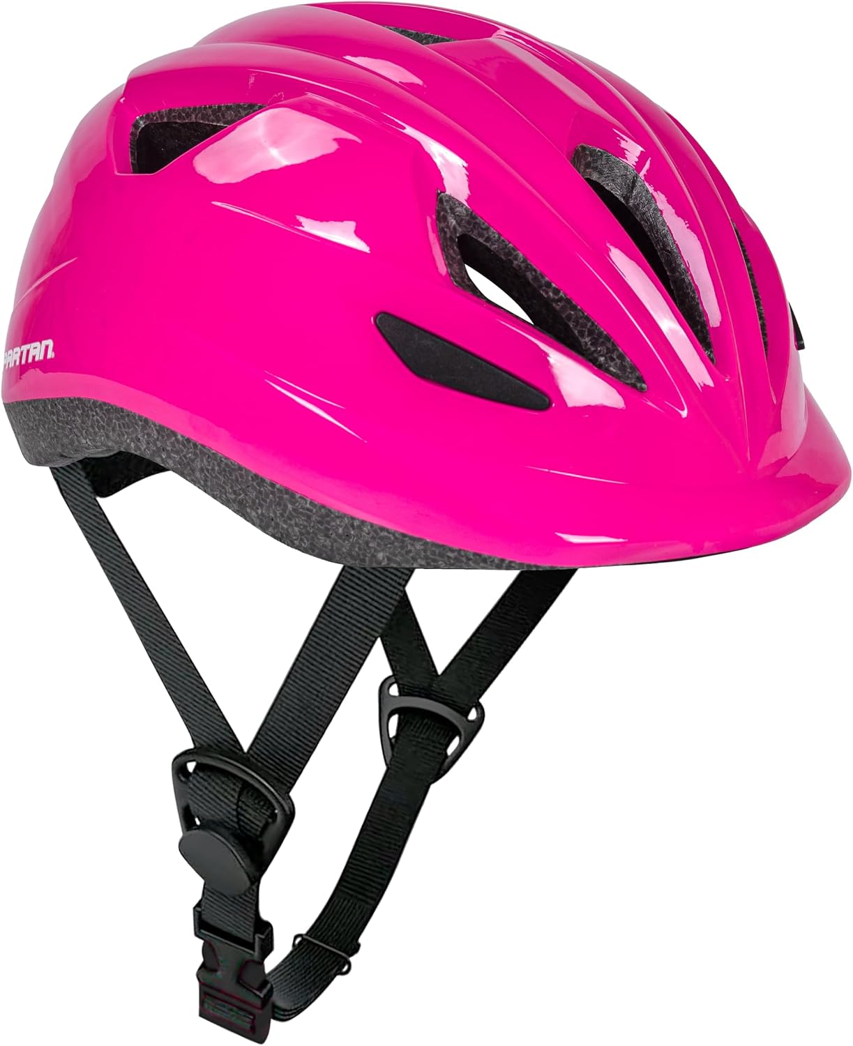 Spartan Spartan Kids Helmet in Pink for Ages 3-6 | Small Size 50-54cm | Bike, Scooter & Skate Safety Gear | Lightweight Shell