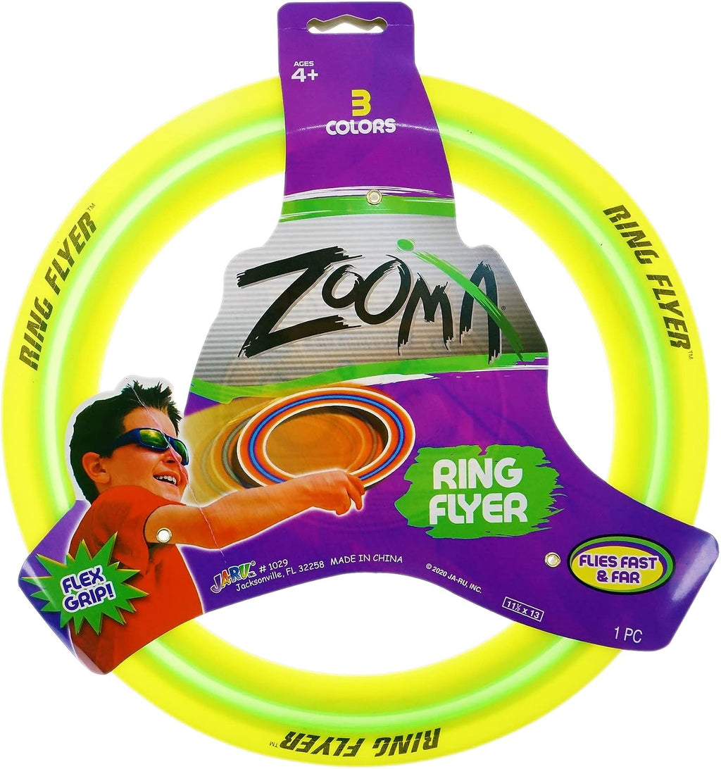 JA-RU Air Max Grip Ring Flyer Frisbee Round Flying Disc Toy 1029-1A