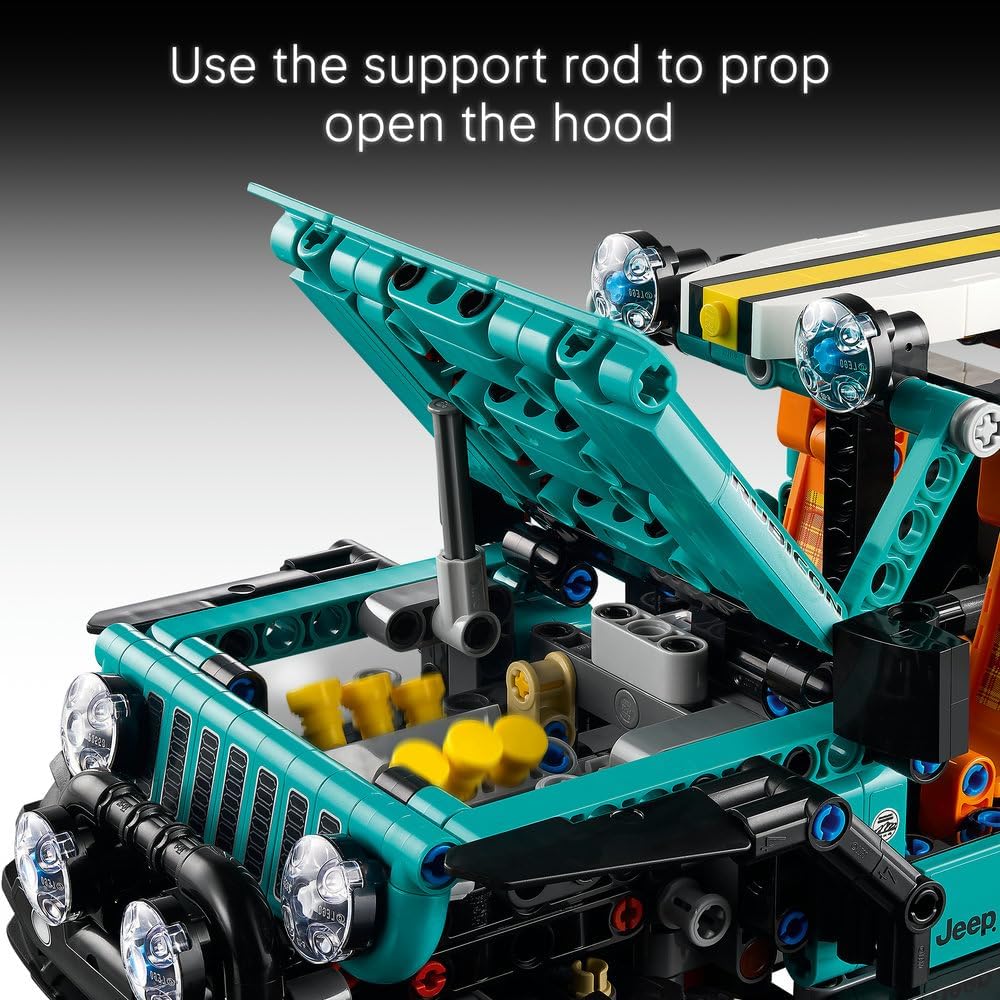 LEGO Technic Jeep Wrangler Rubicon SUV Car Toy