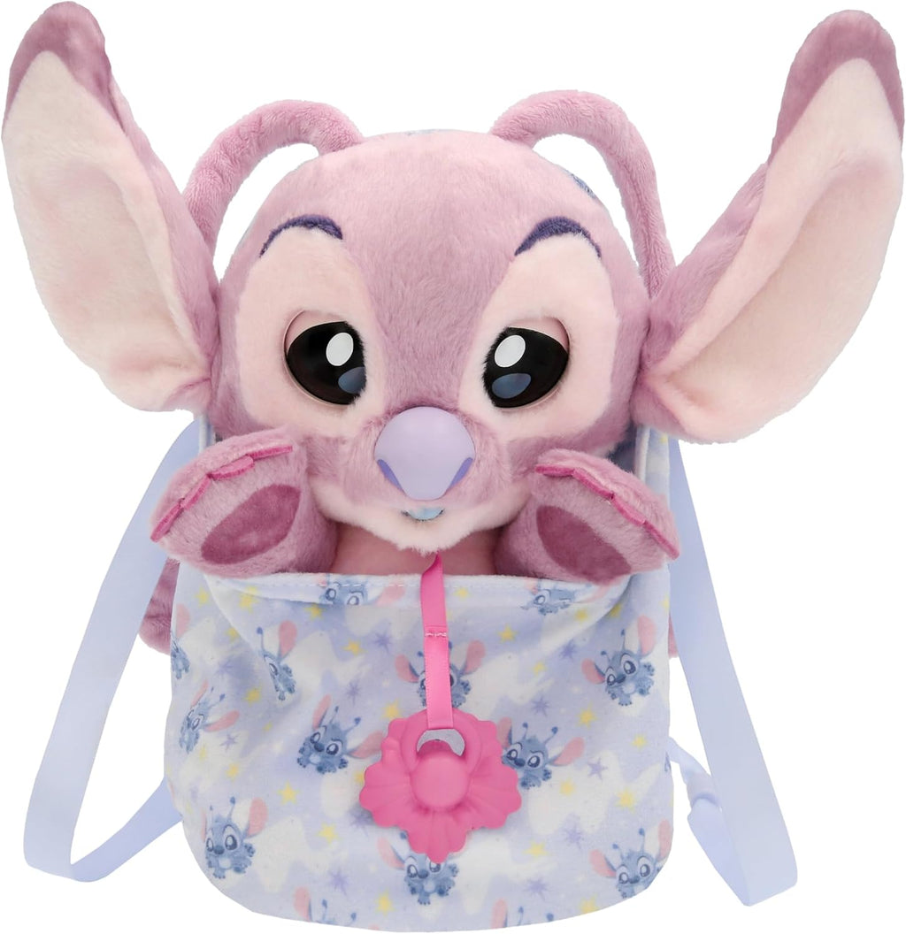 Baby Paws Disney Angel Interactive Plush Toy, Cute Interactive Plush Toy that Makes