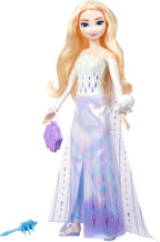 Mattel Disney Frozen Elsa Fashion Doll Set, Spin & Reveal with 11 Surprises Including 5