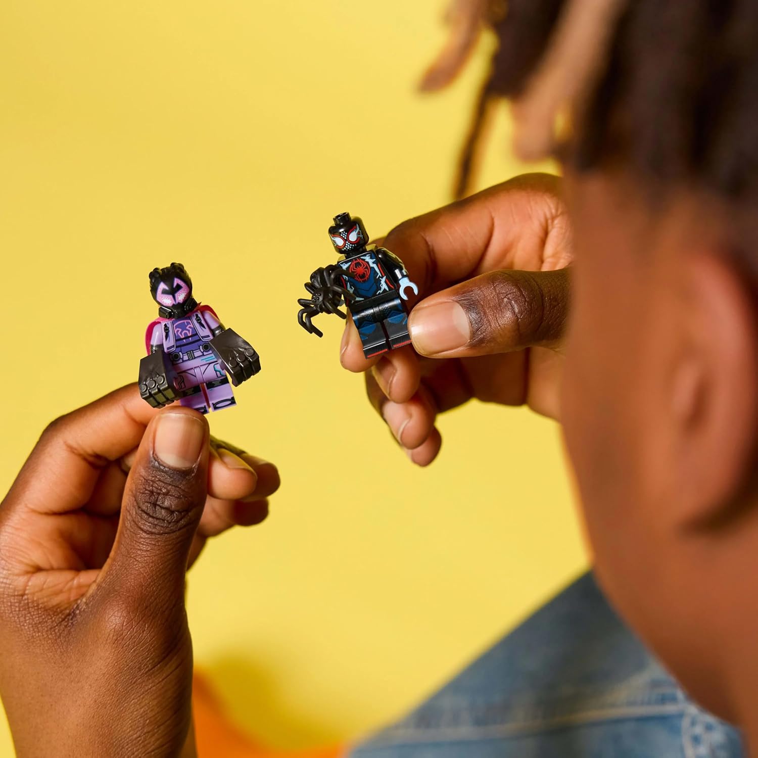 LEGO Minifigures Spider-Man: Across the Spider-Verse - Get 1 of 12 Collectible Toys with Accessories - Gift for 5+ Year