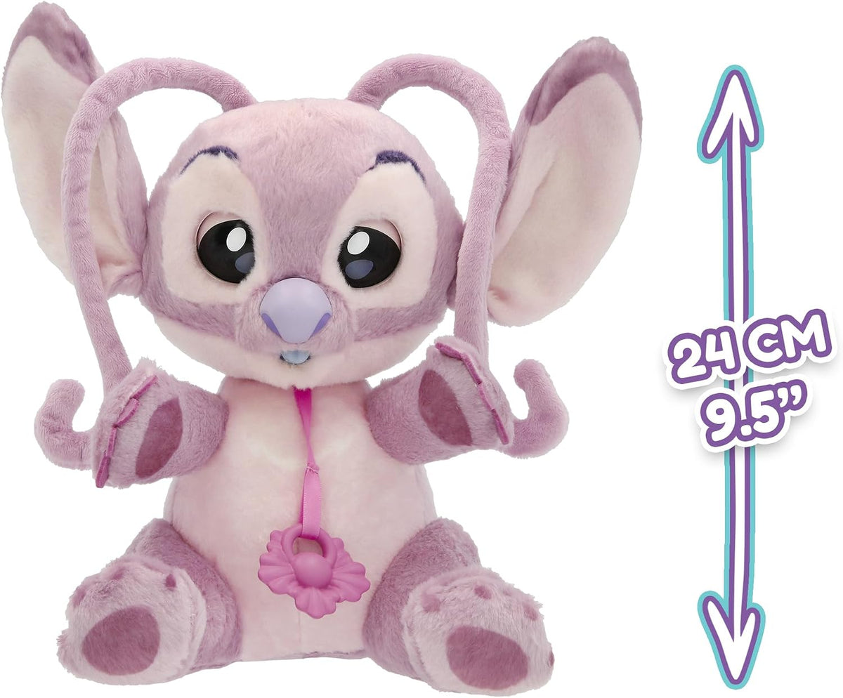 Baby Paws Disney Angel Interactive Plush Toy, Cute Interactive Plush Toy that Makes