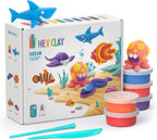 HEY CLAY Birds Set - Colourful Modeling Air Dry Clay for Kids - Air Dry Clay Kit 15 cans