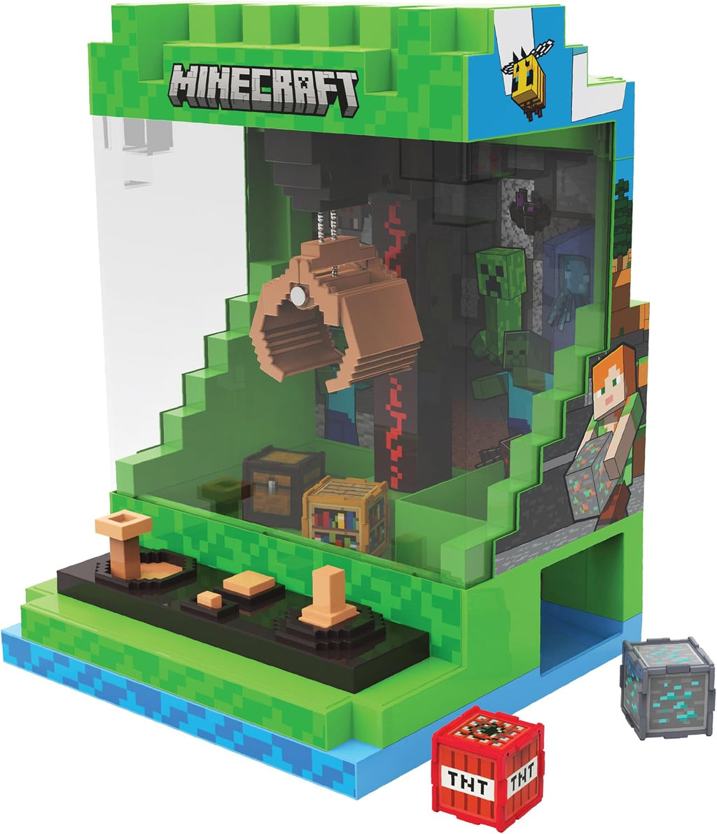 Merchant Ambassador Merchant Ambassador x Minecraft Arcade Claw Crane Overworld Desktop Game Machine toy
