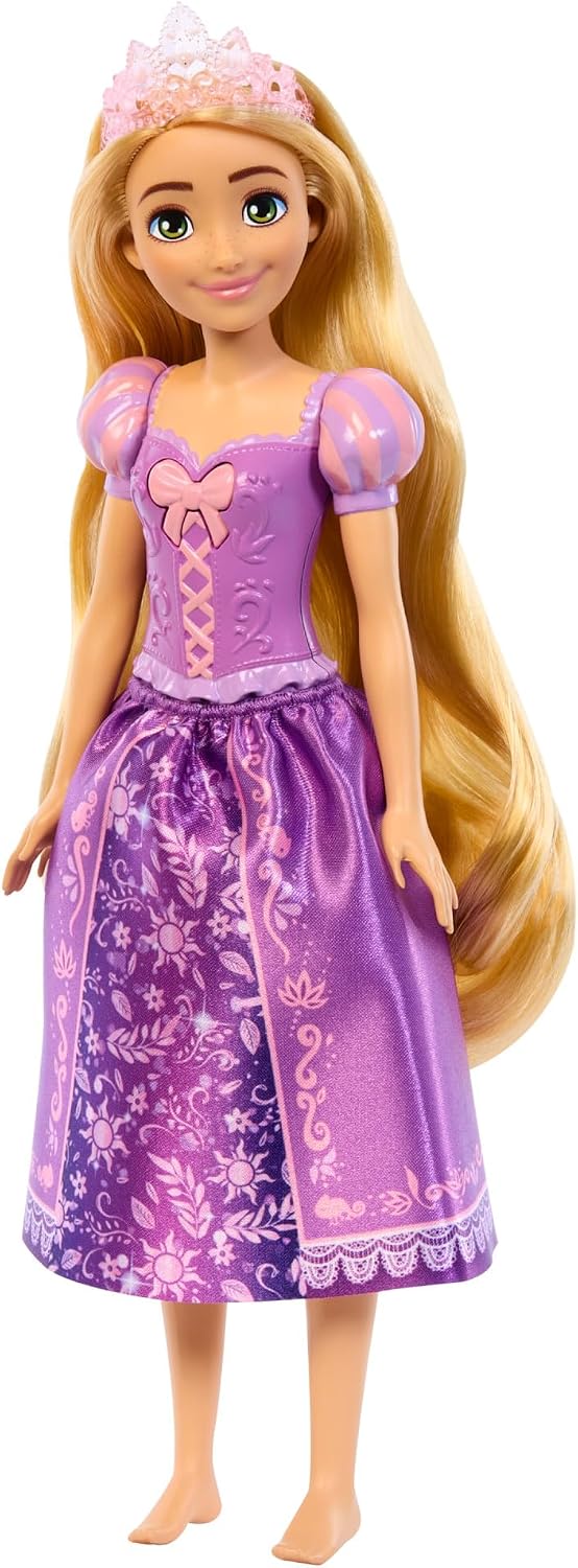Mattel Disney Princess Toys, Cinderella Fashion Doll with 2 Looks, 9 Accessories, 2 Snap